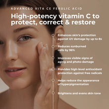 Load image into Gallery viewer, Advanced Vita CE Ferulic Acid Serum - 15% Vitamin C Brightening &amp; Antioxidant Serum
